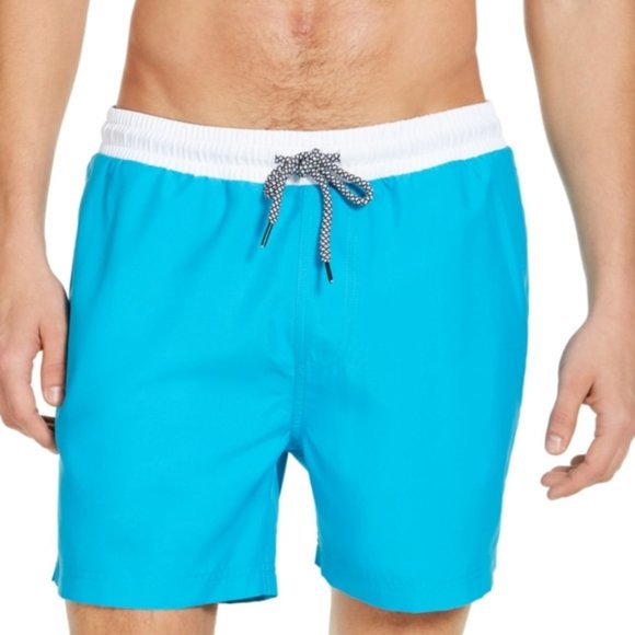INC International Concepts Quick Dry Swim Trunks - Picture 2 of 8